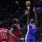 Isang Triple-Double na Naman para kay Joel Embiid, Tinambakan ang Bulls ng 76ers