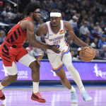 NBA: Thunder Tinambakan ang Trail Blazers ng 62 points