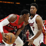 NBA: Tinambakan ng Raptors ang Heat ng 37 points.