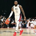 LeBron James, Bibit ng Team USA Flag sa Paris Olympics