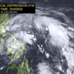 Bagyong 'Aghon' Tatawid sa Ticao Island, Posibleng Maging Typhoon - PAGASA