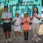 Sarines at Chan, Nagtagumpay sa ICTSI Junior PGT Luzon Series sa Luisita